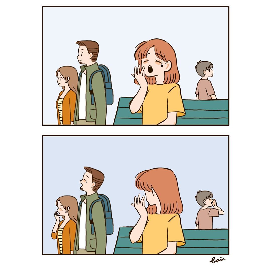 最温馨的情侣小漫画,温馨情侣漫画