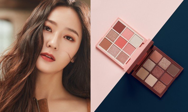 粉色眼影唇釉推荐,粉色眼影橘色亮片