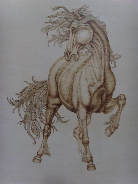 烙画作品大全集,烙画精品100幅