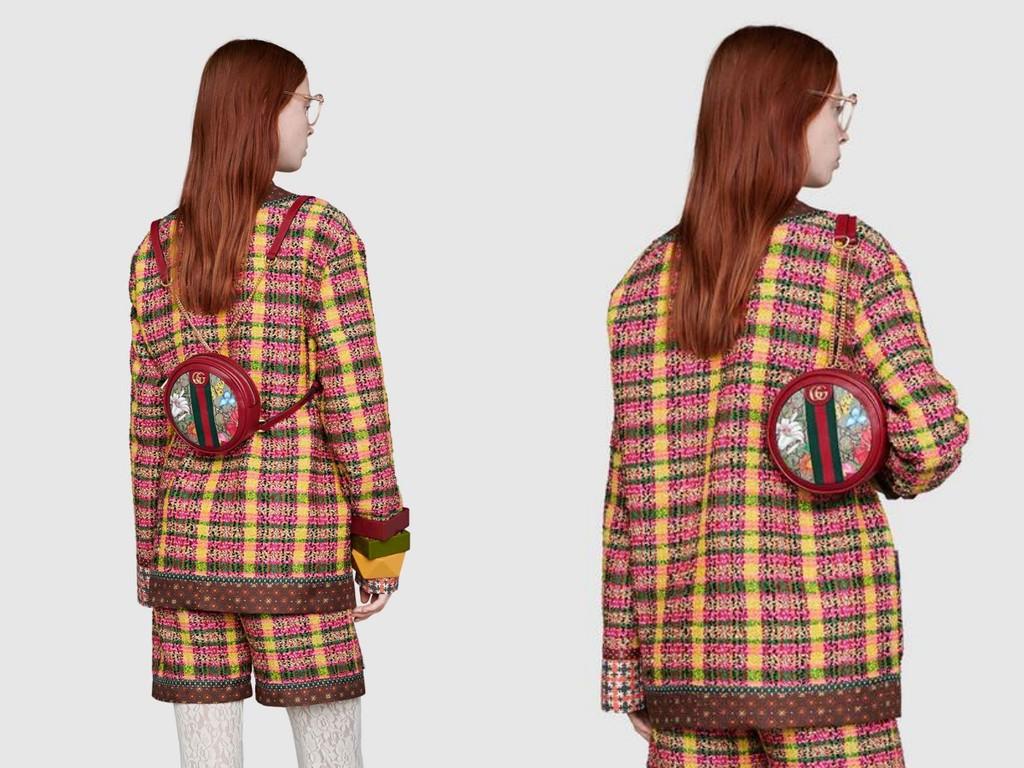 gucci花卉款的凯莉包,gucci最新款背包