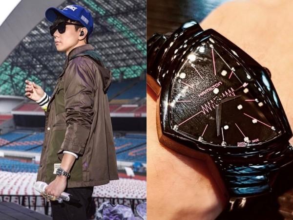 林俊杰也爱戴，日本潮人联手Hamilton特殊款腕表，设计风格超有范