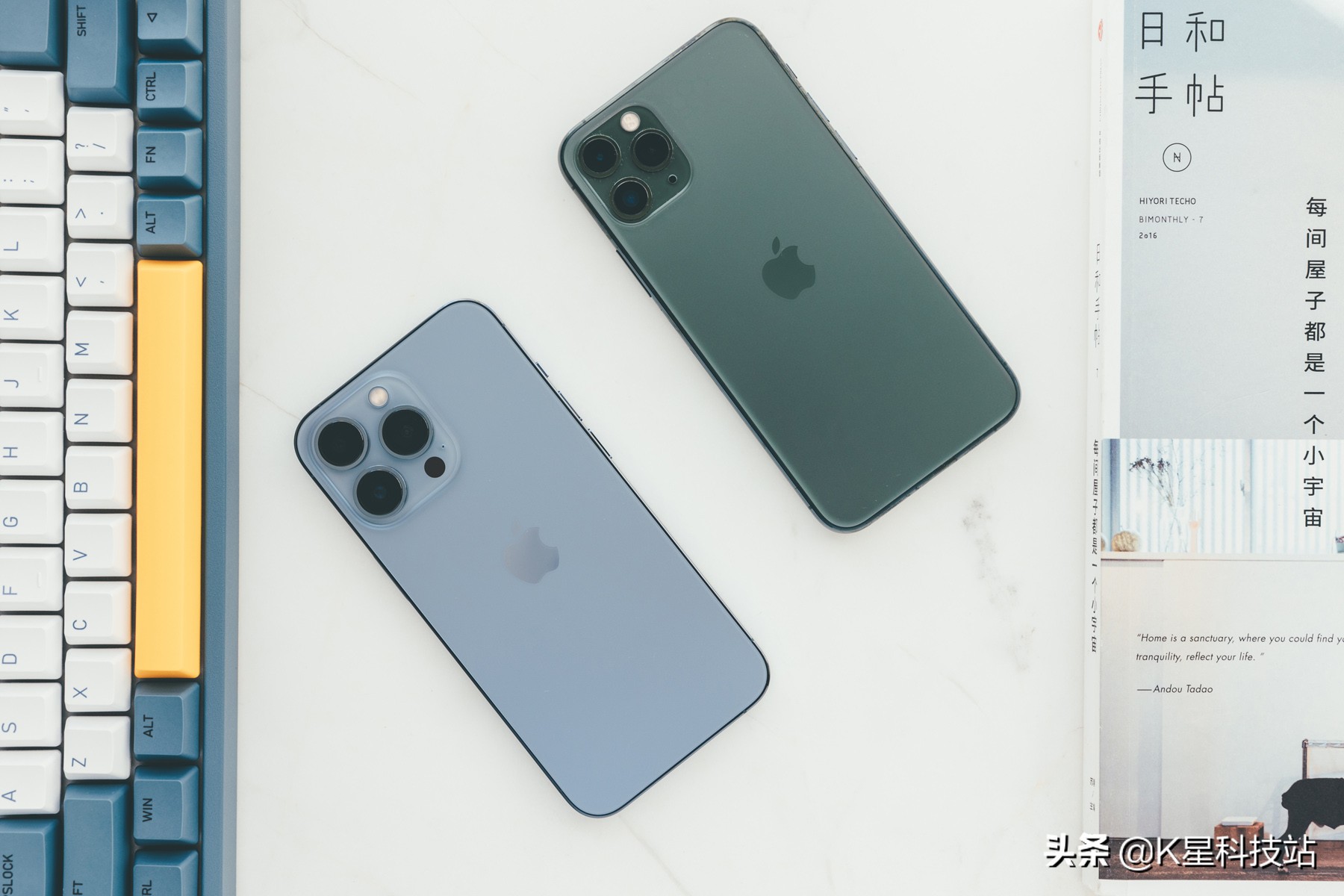 iphone13pro远峰蓝配透明壳,iphone13pro远峰蓝开箱