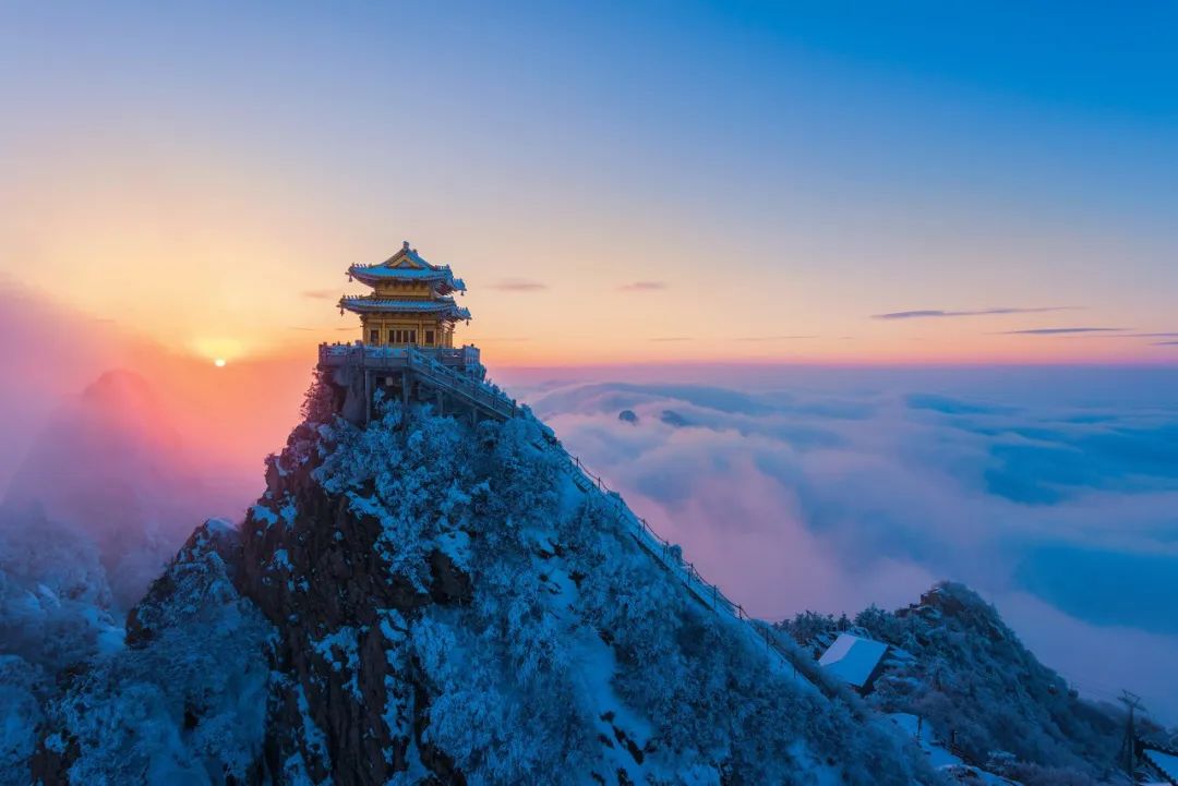 十三座神奇的中国空中古寺,中国这20座令人震撼的古寺