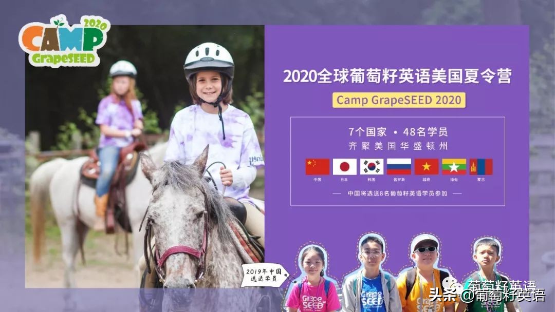 CampGrapeSEED2020丨入选学员名单公示