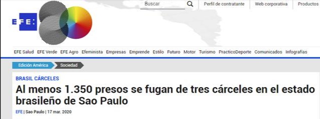 巴西超千名囚犯越狱后续,上千名囚犯集体越狱