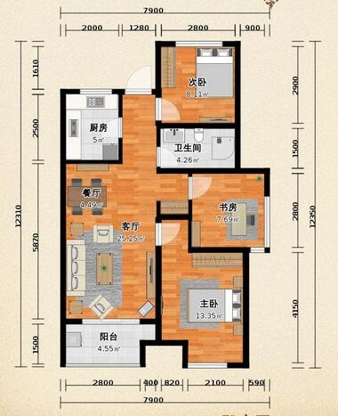 家是温暖的情话86平北欧三房修炼记毕业照