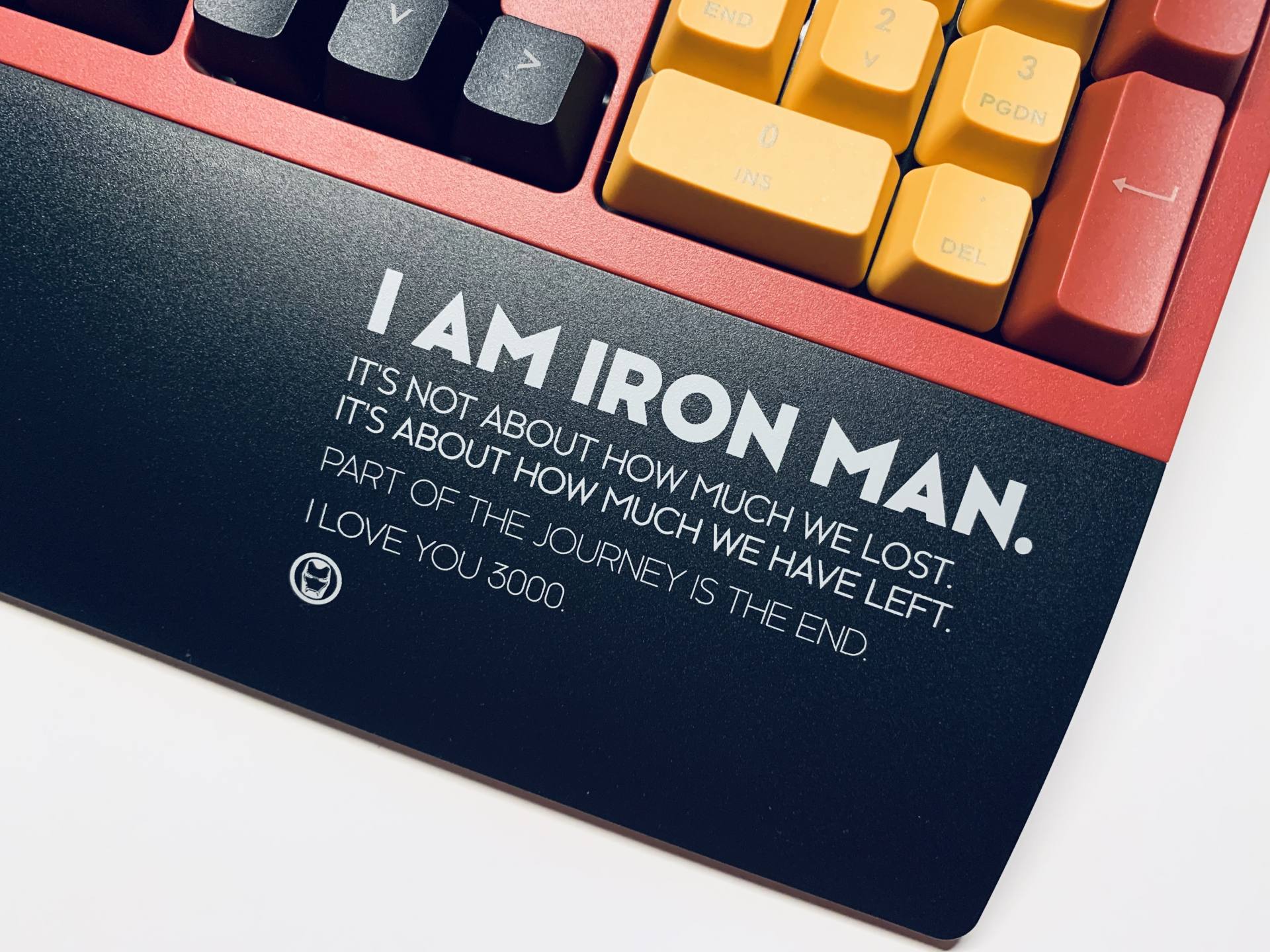 送媳妇爱你3000遍，G521钢铁侠版机械键盘开箱