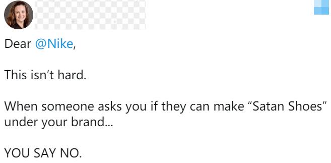 真活该！耐克被黑人歌手碰瓷发售“人血鞋”，惹怒外国网友被*制抵**