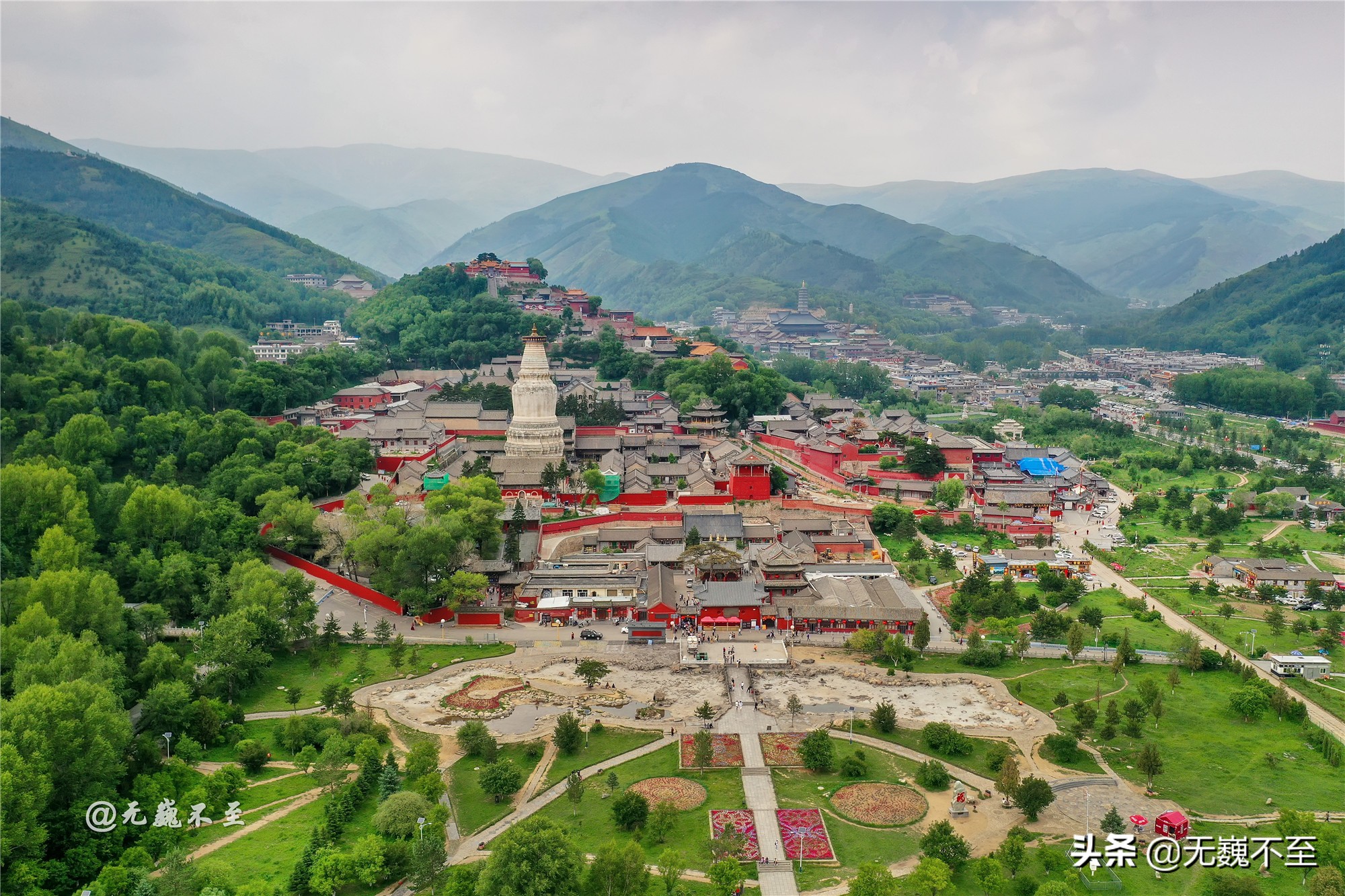 中国佛教四大名山之一的五台山,五台山热门寺庙