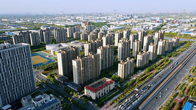 上海青浦区美景图片,航拍青浦全景视频