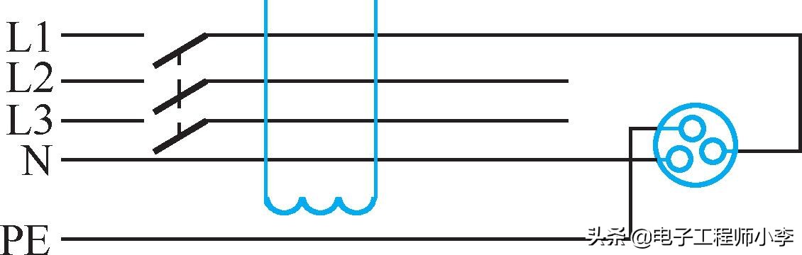 漏电保护器的接线方法,1p漏电保护器接线图