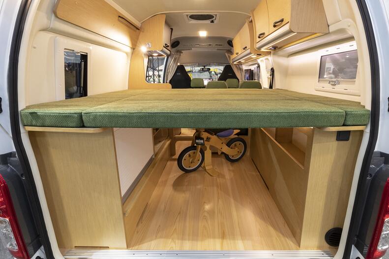 日本丰田迷你露营车,无厘头汽车