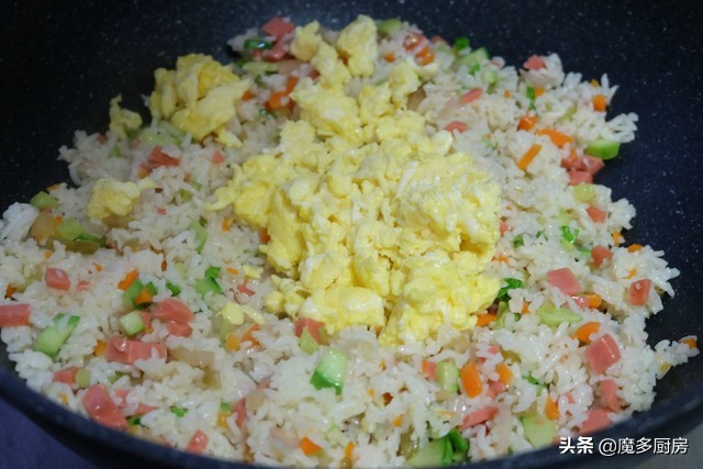 减脂餐食谱一日三餐蛋炒饭,蛋炒饭简单版