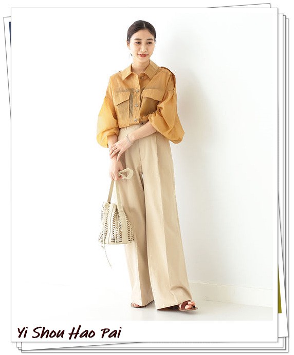 宽松棉质白衬衫穿法搭配,特别透的白色衬衫怎么穿