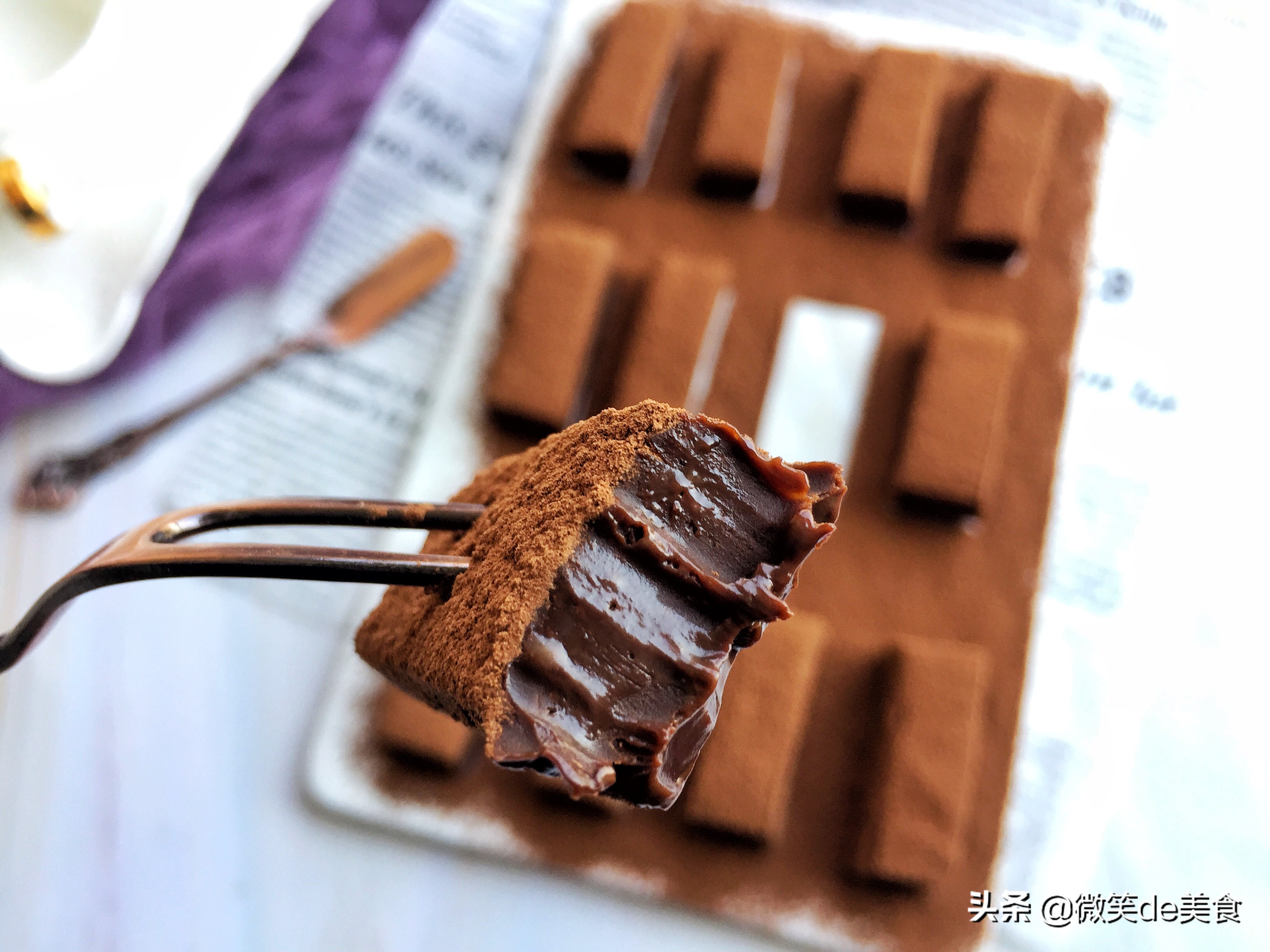 特别简单不用烤箱做食物,做生巧超简单