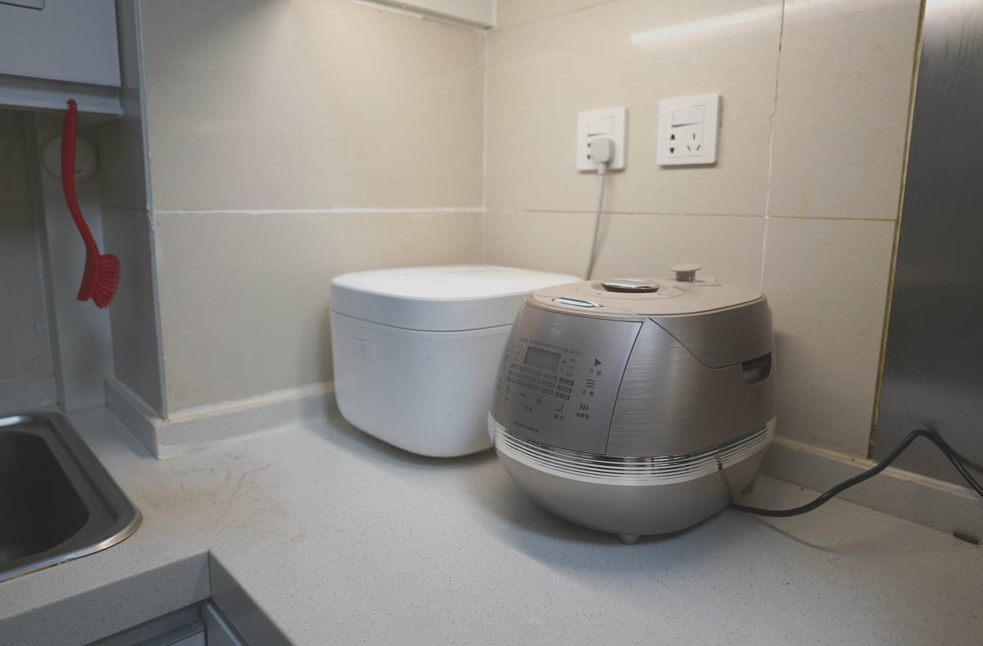 蔗浆菰米饭，蒟酱露葵羹。膳美师IH水光米饭压力电饭煲