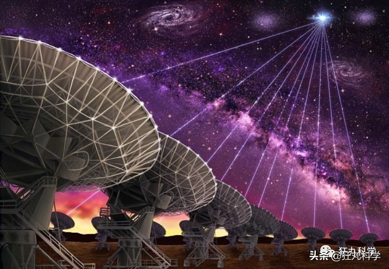 来自宇宙深处的神秘信号,来自宇宙深邃的绝密信息