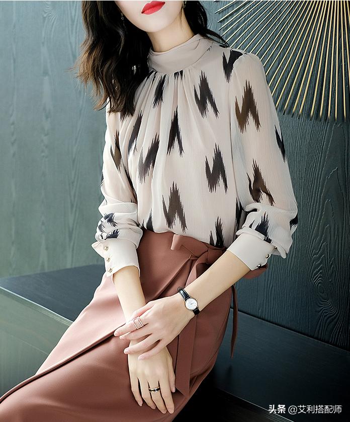 30-40岁气质雪纺衫,40岁以上女人雪纺衫