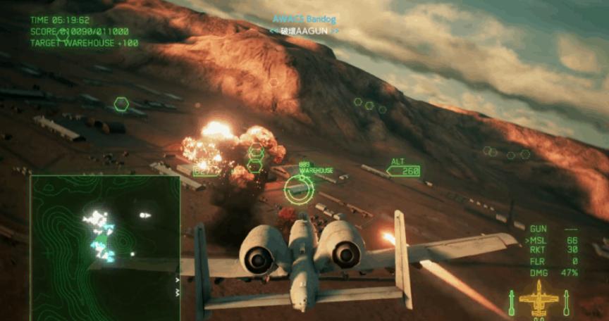 皇牌空战7未知空域两个版本区别,皇牌空战7未知空域怎么锁定敌机