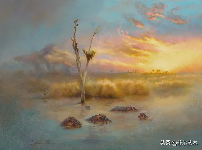 皮尔斯水彩画欣赏 (迪伦斯科特皮尔斯水彩作品欣赏)