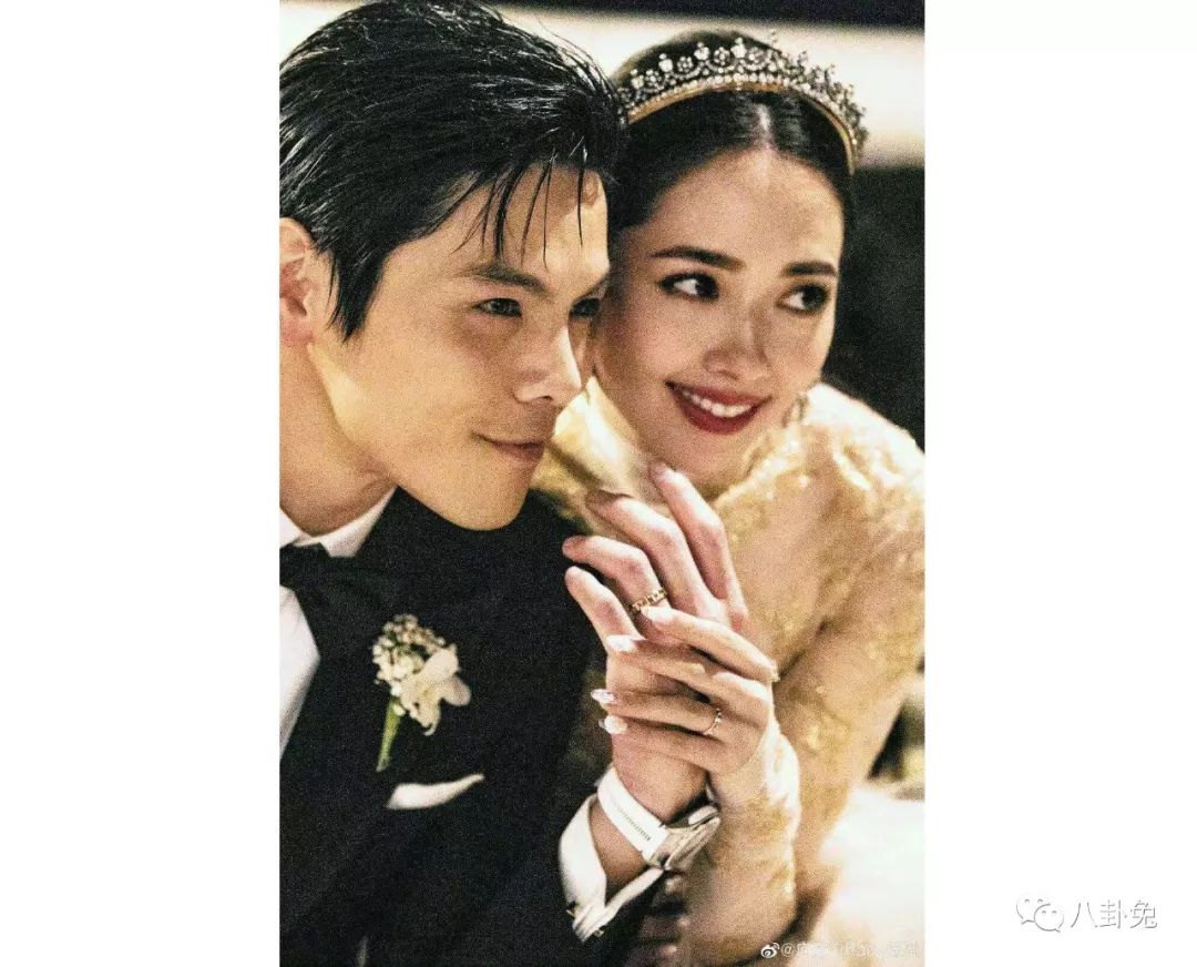 郭碧婷向太钻戒,向佐郭碧婷婚礼向太的戒指