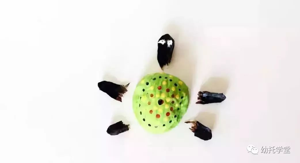 废物利用亲子手工制作坚果,创意坚果手工制作大全图片