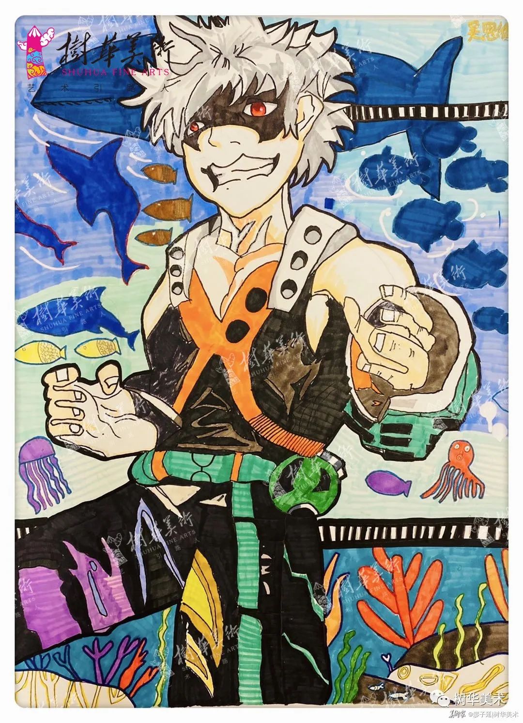 学员作品画展,画展动漫二次元