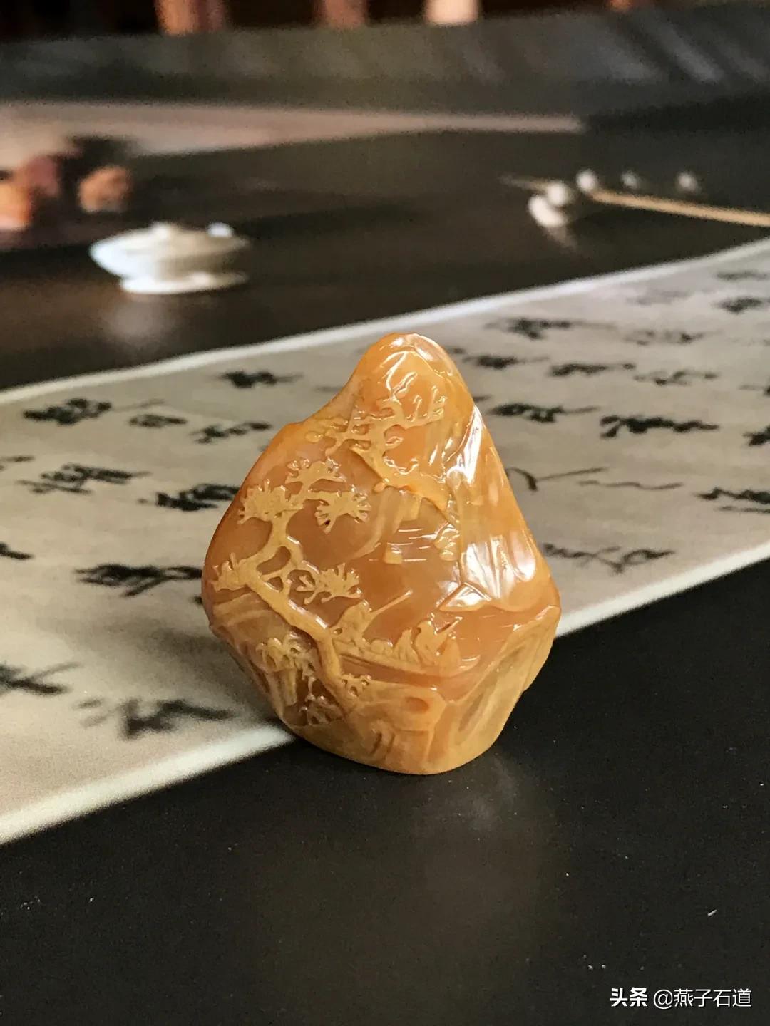 田黄捡漏,捡漏清代田黄印章