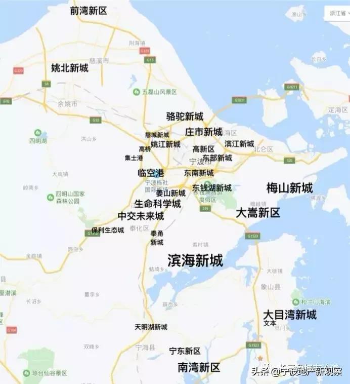 宁波南湾新区最新规划图,南湾新区