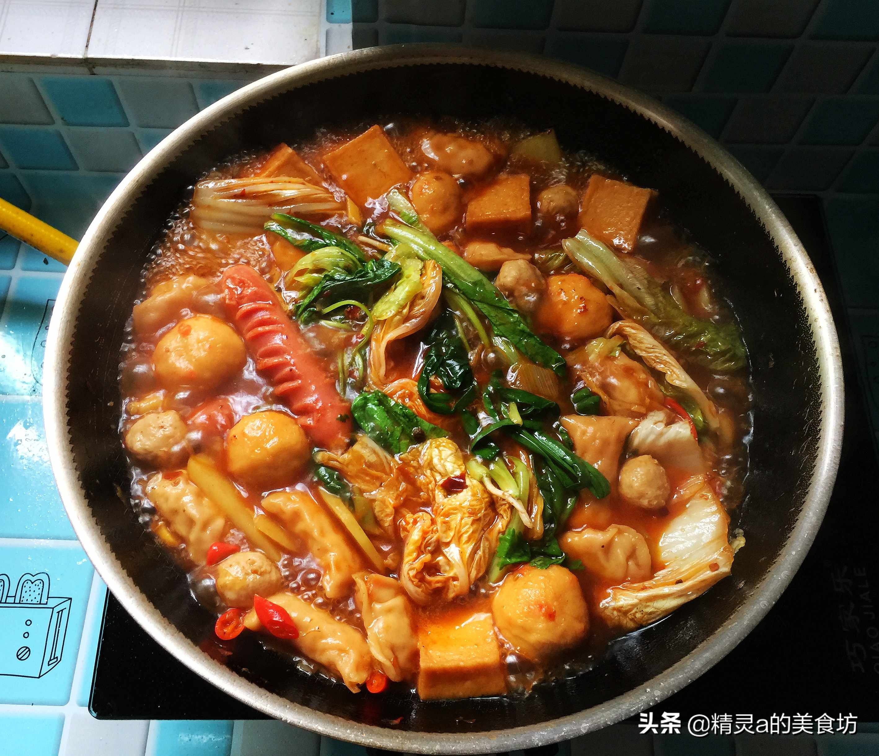 这街边小吃，十多年没吃腻！简单易做，好吃解馋，暖乎乎的真过瘾