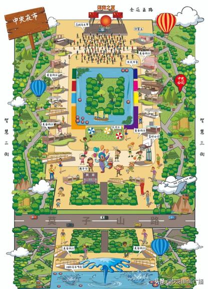 沈阳浑南新开的夜市在哪,沈阳浑南中央公园夜市浑南之夏