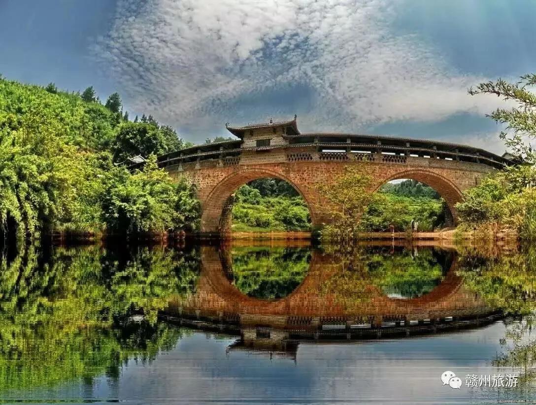 赣南新闻信丰玉带桥图片,赣南信丰玉带桥脐橙