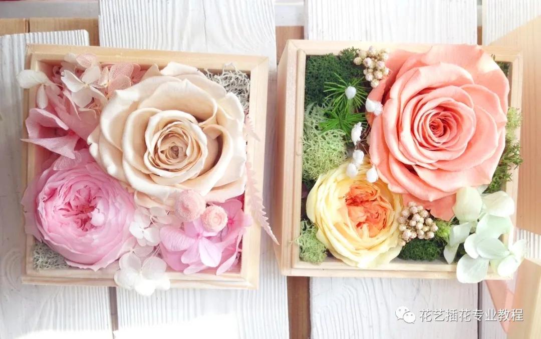 永生花教程花束,花艺师永生花教程