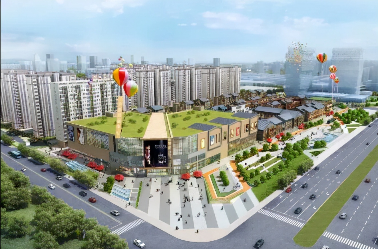 50万方商业综合体,50万平左右的大型城市综合体