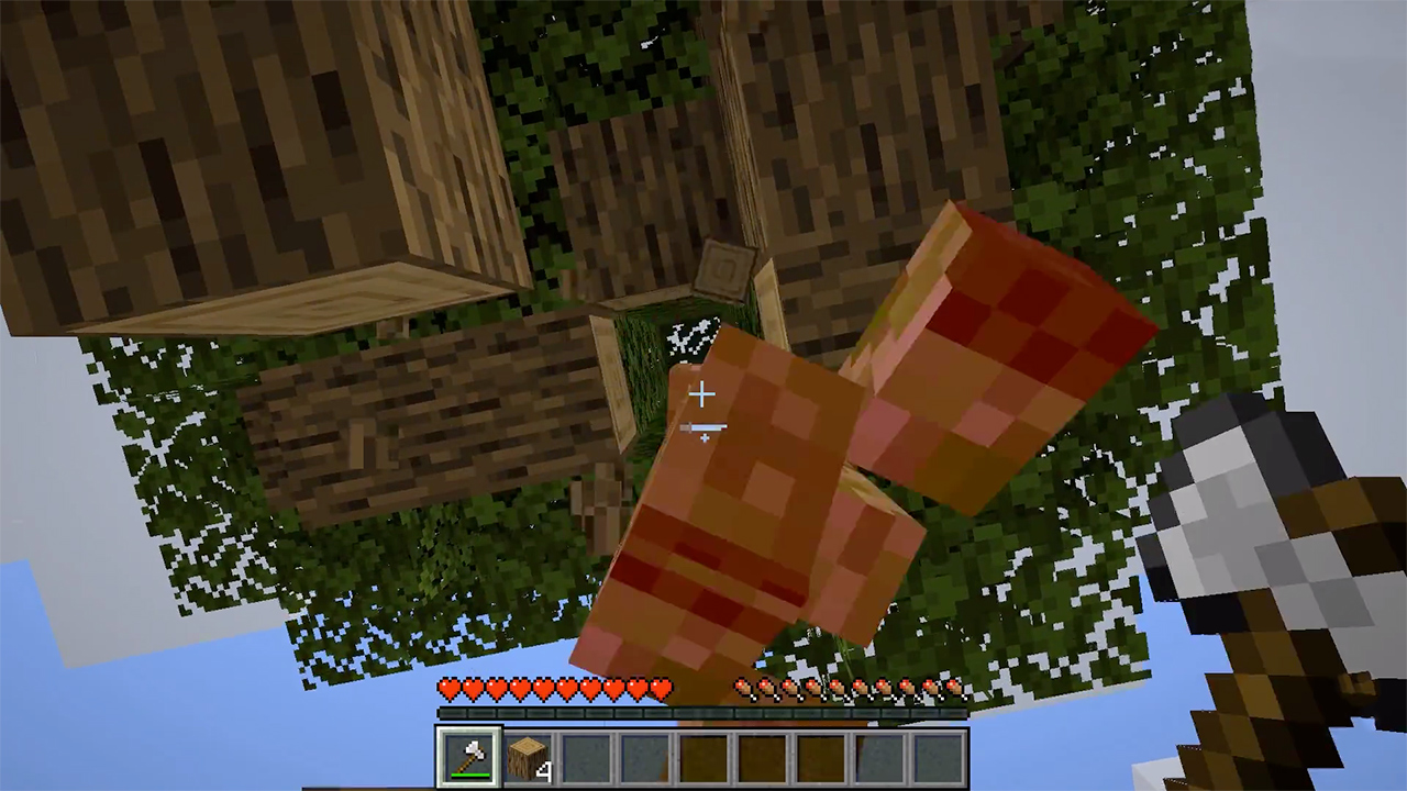 我的世界大家终于击败闪电苦力怕,我的世界苦力怕的背后真相