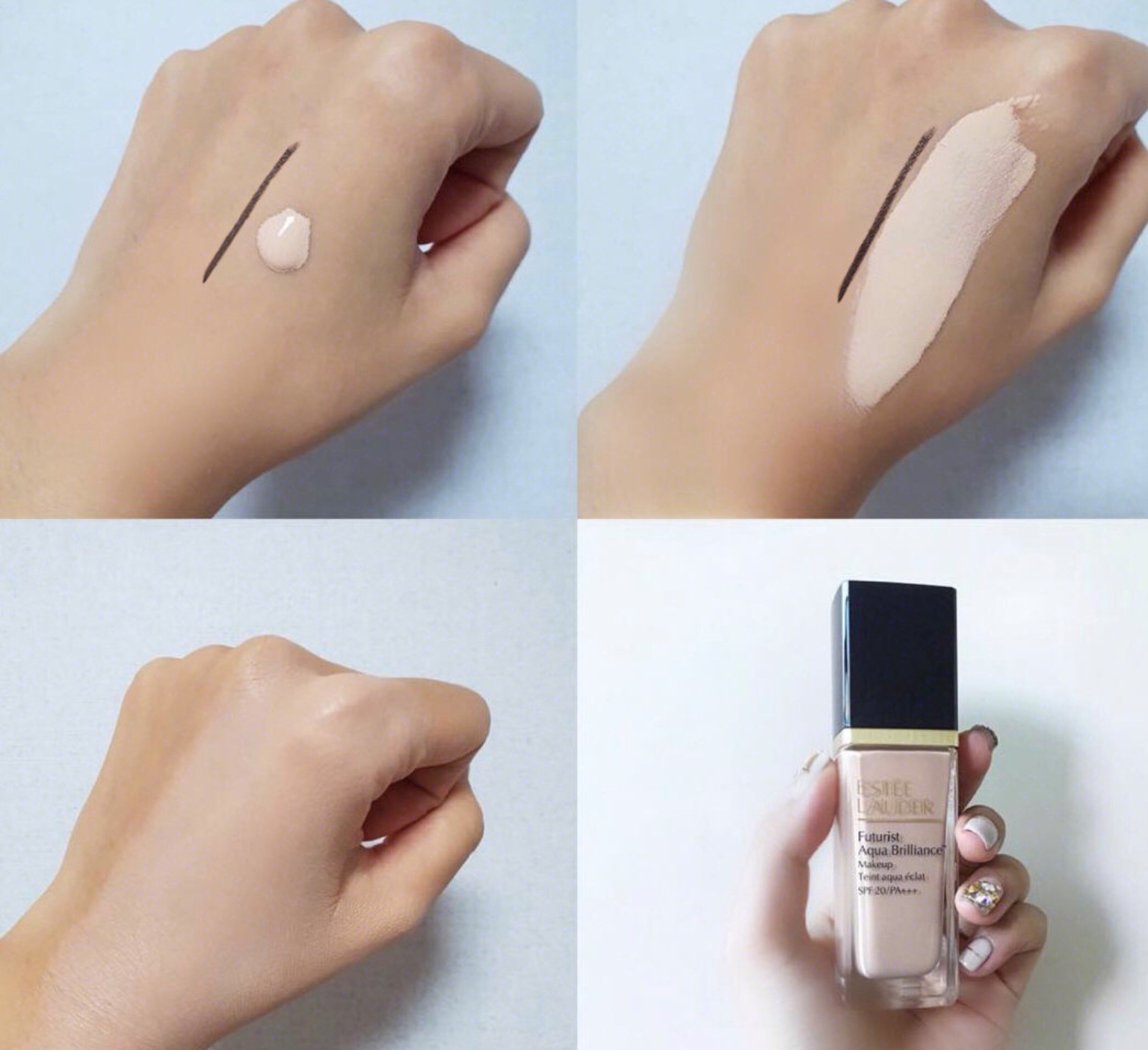 新款娇兰金钻干皮粉底液测评,ysl新超模粉底液和娇兰金钻粉底液