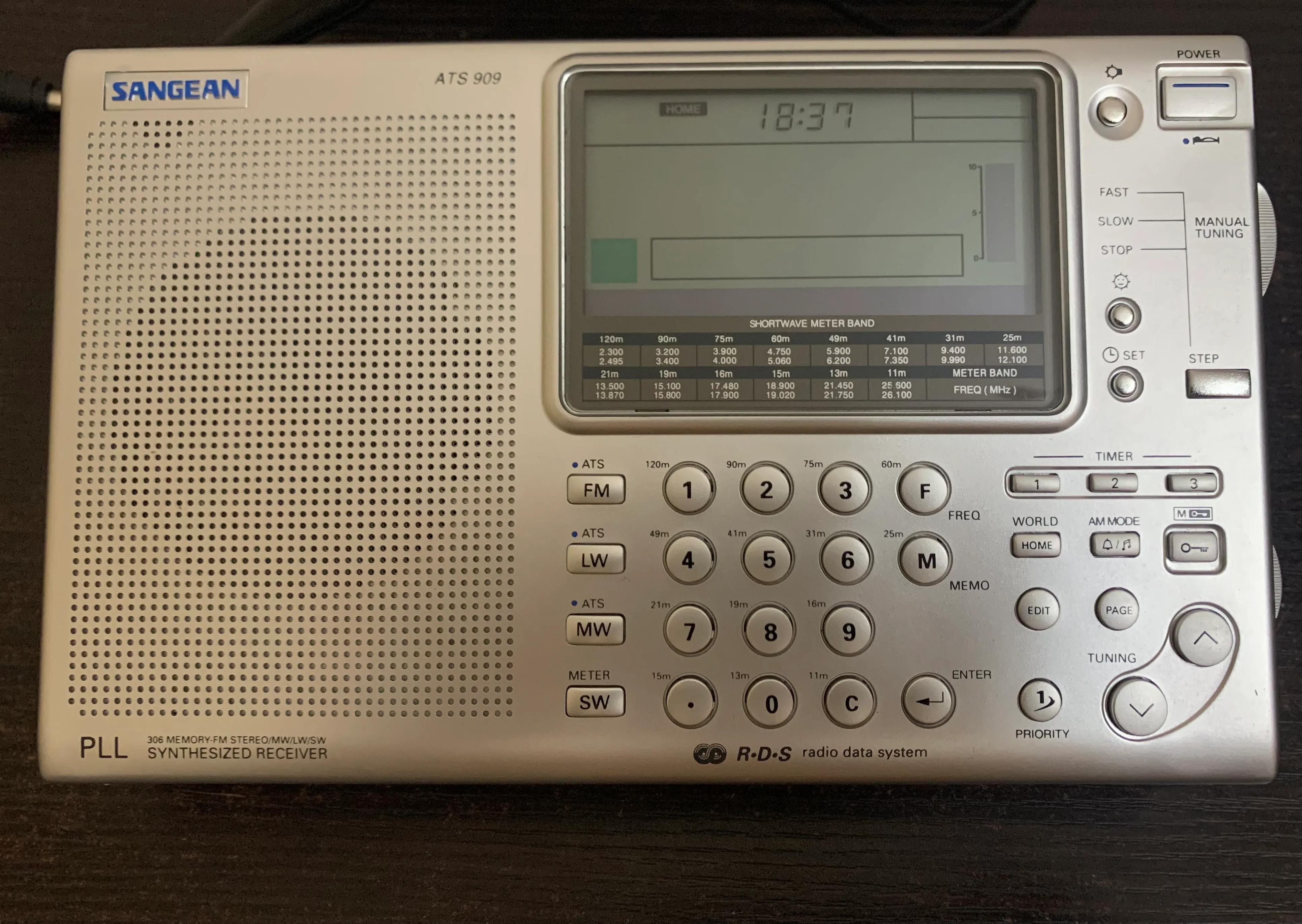 全波段袖珍收音机评测,世界四星收音机测评