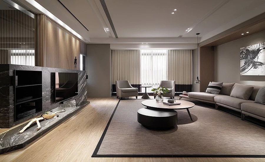 现代简约风住着才幸福感满满,现代简约风设计一个简单舒适的家