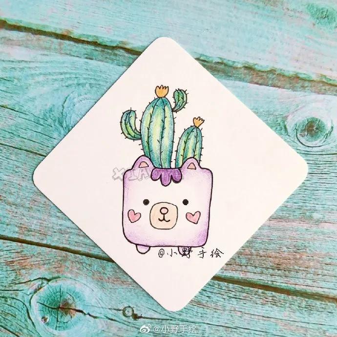 假期手抄报简单又漂亮可爱的图案,又好画又漂亮的手抄报