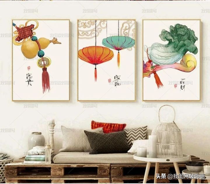 客厅装饰画有哪些选购禁忌,简约风格客厅装饰画