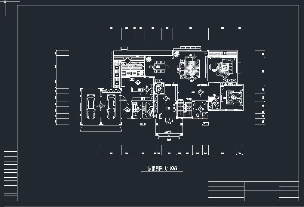 室内设计全套cad图纸图片,室内装修设计图cad大全