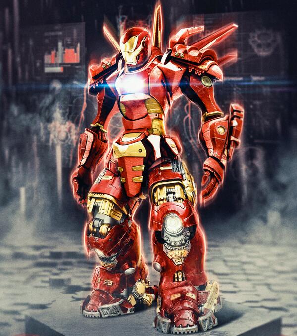 钢铁侠酷炫战甲,钢铁侠酷炫造型