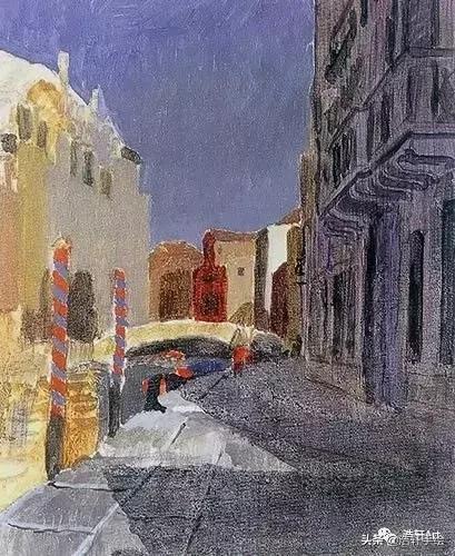 干货油画的入门技法,白羽平油画风景技法