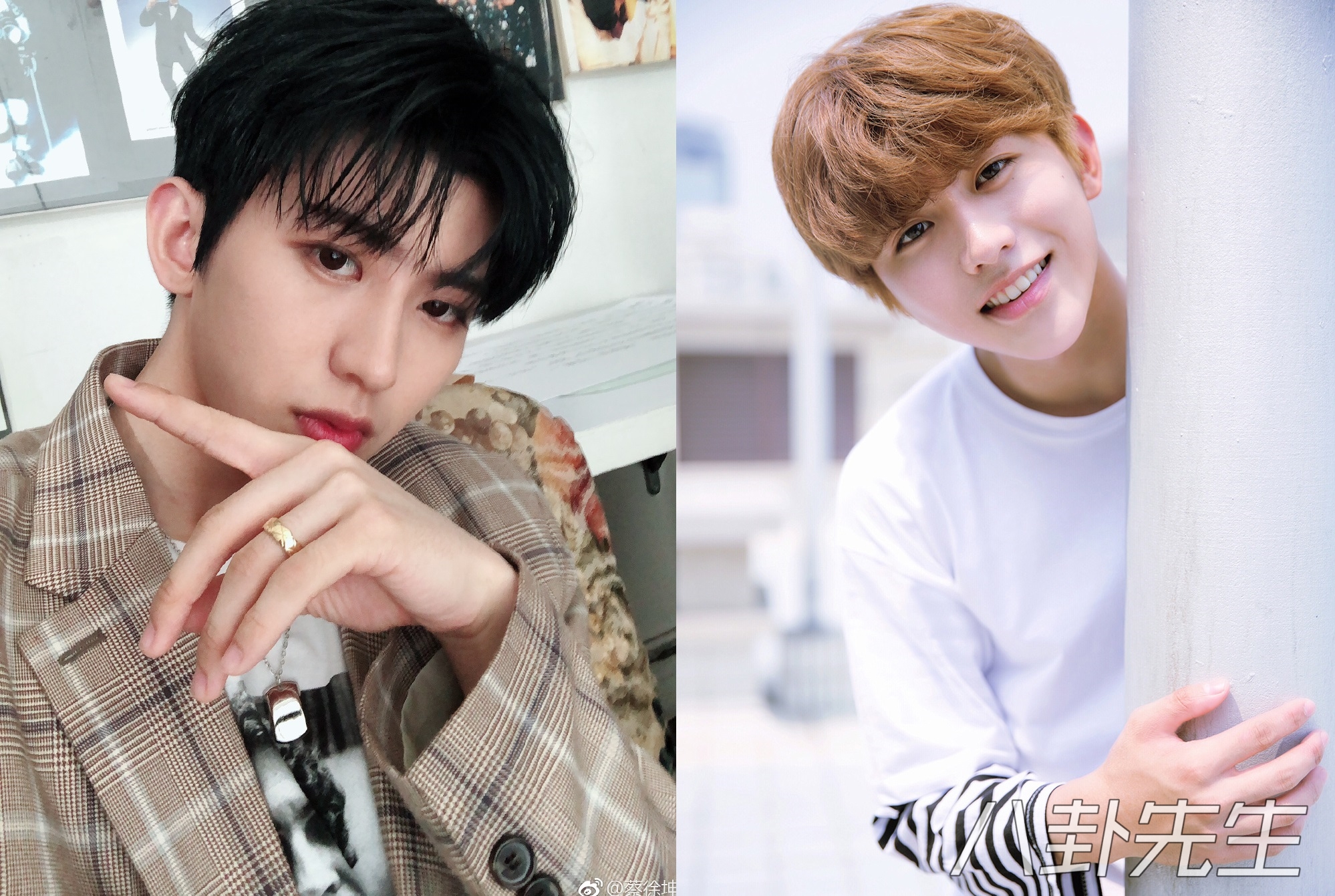 明星为粉丝准备的福利让人大开眼界，杨紫朱一龙弹唱，蔡徐坤染发