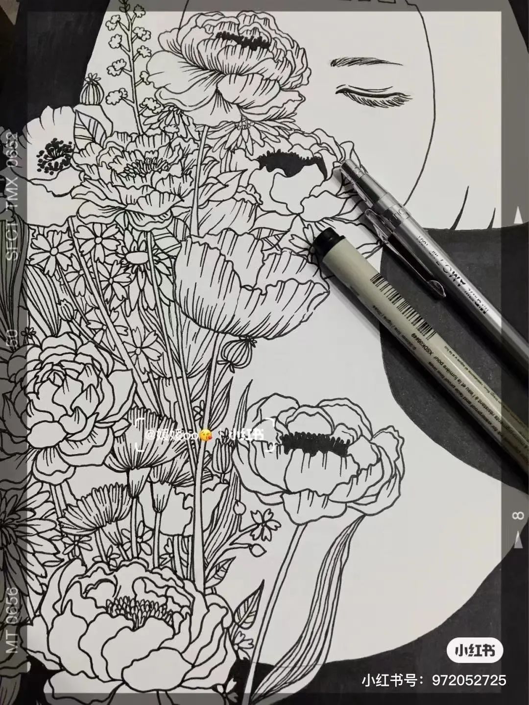 色彩装饰画简单好看马克笔,色彩对比强烈的马克笔装饰画