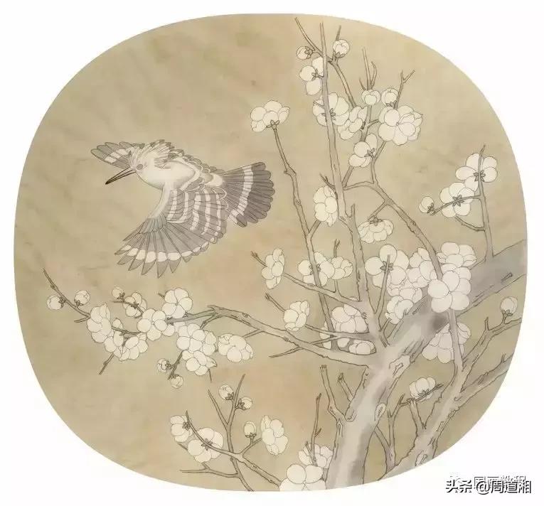 宋人工笔花鸟临摹步骤,工笔花鸟玉兰的画法