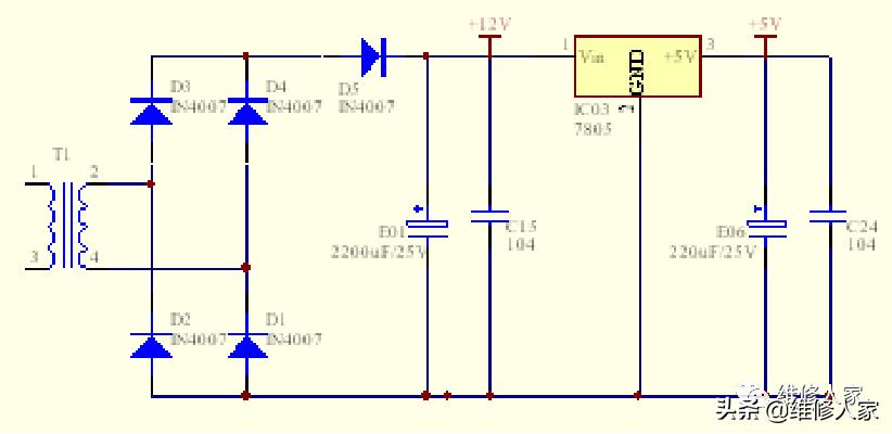 奥克斯空调电控电源部分维修指引,奥克斯空调电控电源