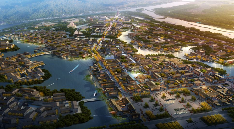 眉山市彭山区江口水镇最新消息,彭山江口水镇四合院楼盘