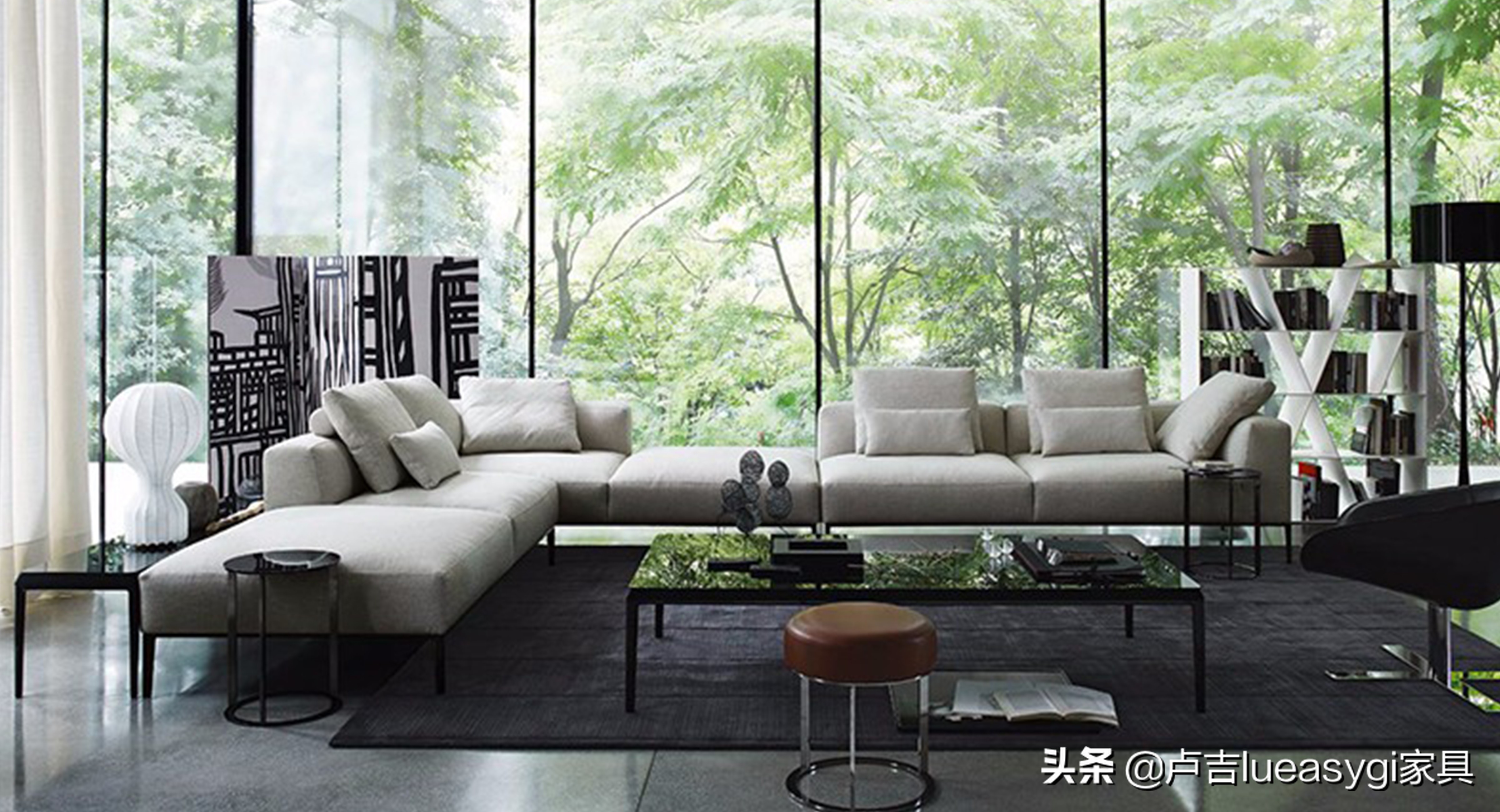 2021最火设计感轻奢沙发,高端意式极简风格沙发