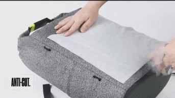 背包防盗小妙招,小偷最怕的双肩包